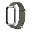 Силіконовий ремінець Ocean з алюмінієвою рамкою для Mi Band 9 Active / Redmi Band 3 (Сірий)