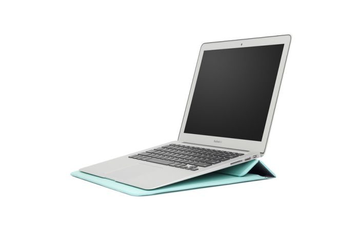 Чохол-конверт-підставка Leather PU для MacBook 13 (Ментоловий)