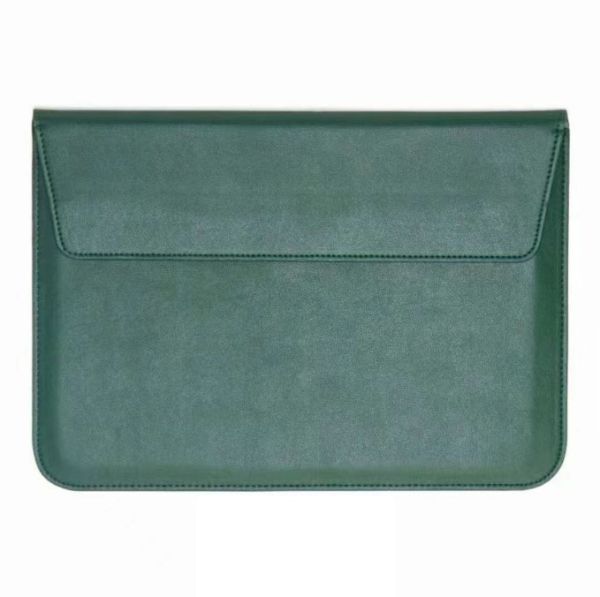 Чохол-конверт-підставка Leather PU для MacBook 13 (Зеленый)