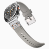 Металевий ремінець Armor Pro із силіконовою вставкою для Samsung Galaxy Watch 8 40/44 мм. (gray+silver)