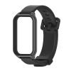Ремінець силіконовий для Xiaomi Mi Smart Band 8 Active (Чорний)