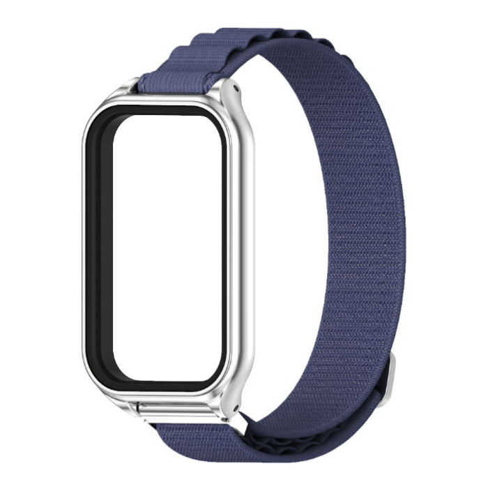 Ремінець Alpine loop для Xiaomi Mi Smart Band 8 Active (Синій)