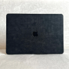 Чохол накладка на MacBook Pro 13  M1/M2/M3 ШКІРЯНИЙ (Чорний)