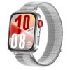 Нейлоновий ремінець-петля для Huawei Watch Fit 4 / Watch Fit 3 (silver)