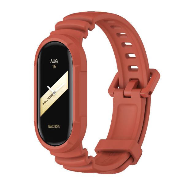 Ремінець силіконовий MIJOAS для Miband 8/9 (Теракотовий )