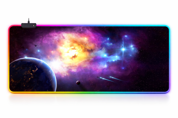 LED килимок для мишки Космос 80х30см. (17)