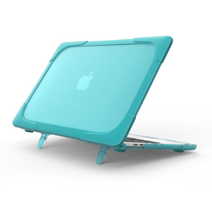 Протиударна накладка BlackPink для MacBook Air 2018-2020 Пластиковий, Фіолетовий (Бирюзовый)