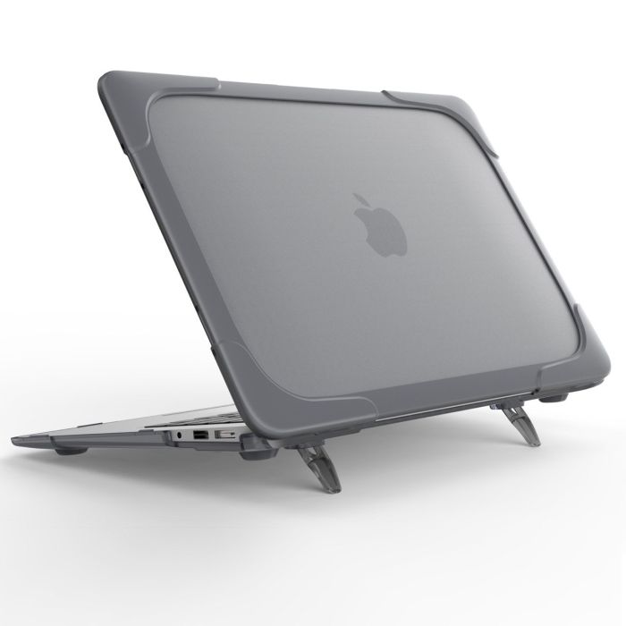 Протиударна накладка BlackPink для MacBook Air 2018-2020 Пластиковий, Фіолетовий (Серый)