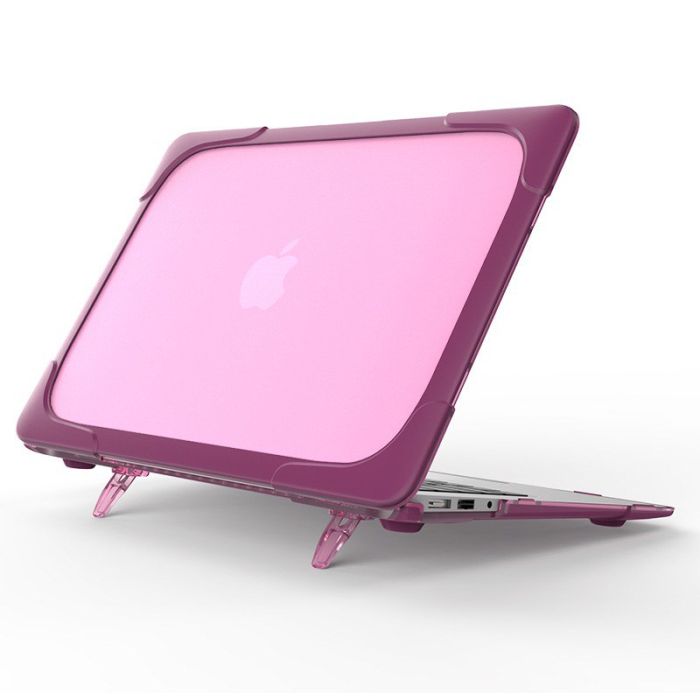 Протиударна накладка BlackPink для MacBook Air 2018-2020 Пластиковий, Фіолетовий (Фиолетовый)