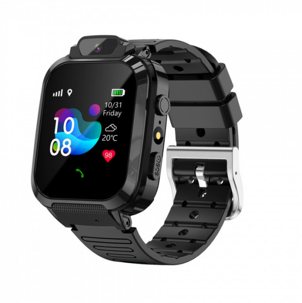 Дитячий водонепроникний розумний годинник з GPS трекером SMART BABY Q16 + (Black)