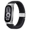 Ремінець для Mi Band 8/9 тканинний (Gray+Silver)