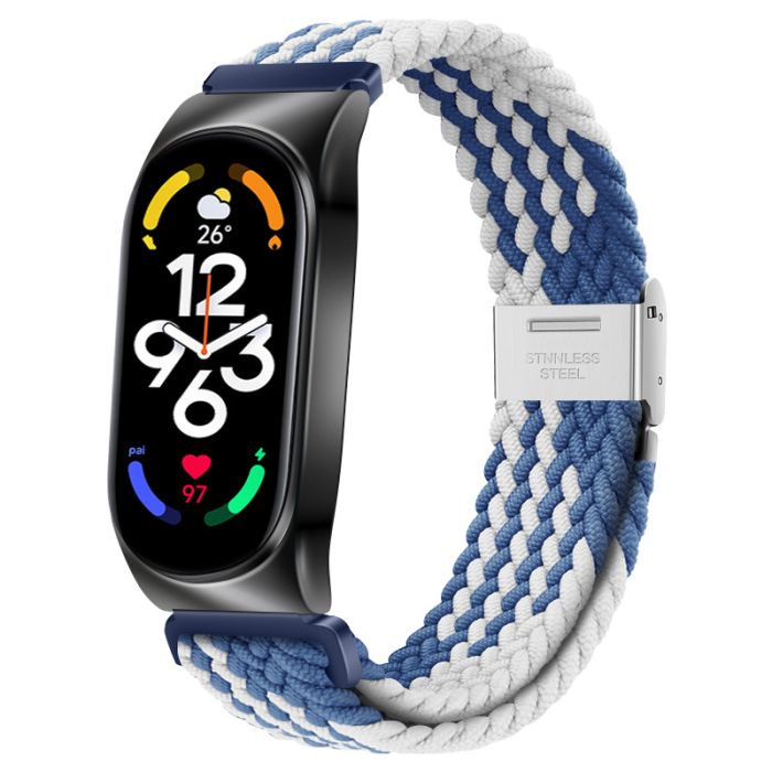 Ремінець для Mi Band 8/9 тканинний (Блактиний / Blue)