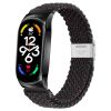 Ремінець для Mi Band 8/9 тканинний (Black / Green)
