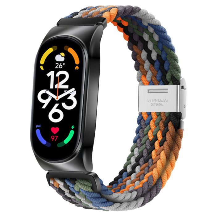 Ремінець для Mi Band 8/9 тканинний (Різнокольоровий 2)