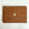 Чохол накладка на MacBook Pro 13  M1/M2/M3 ШКІРЯНИЙ (Рижий)