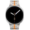 Металевий браслет Butterfly для Samsung Galaxy Watch 8 Classic 46 мм (orange line)