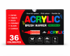 Набір акрилових маркерів GuangNa Acrylic Brush Marker GN.8101 (36 шт.)