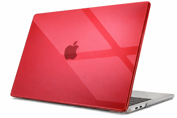 Чохол накладка для MacBook Pro 16 ( 2485 ) Пластиковий (Червоний)