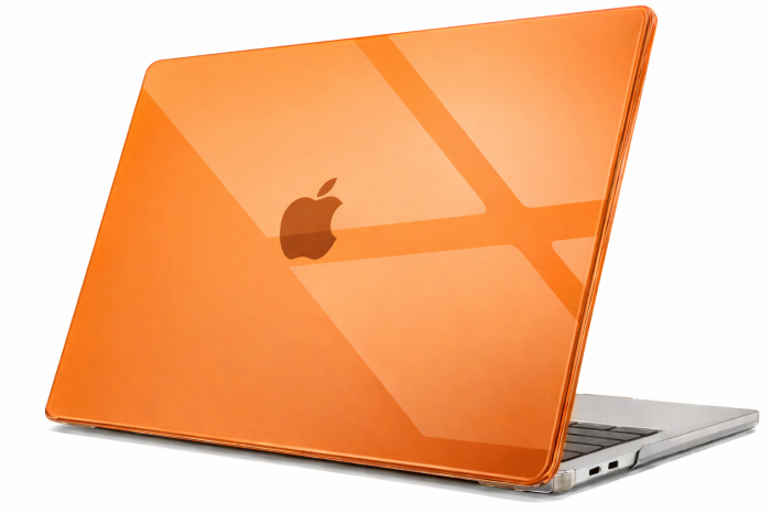 Чохол накладка для MacBook Pro 16 ( 2485 ) Пластиковий (Оранжевый)