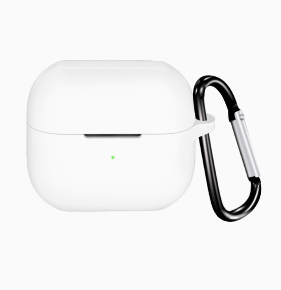 Силіконовий чохол Samsung Galaxy Buds3 / Buds3 Pro (Білий)