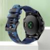 Силіконовий ремінець для Garmin Fenix 7X / 6X / 5X (22 мм) (Камуфляж синій)